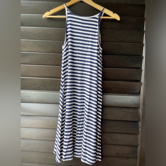 Lot of 2 Old Navy Sleeveless Striped Dresses Size Small Red white blue - Picture 4 of 8
